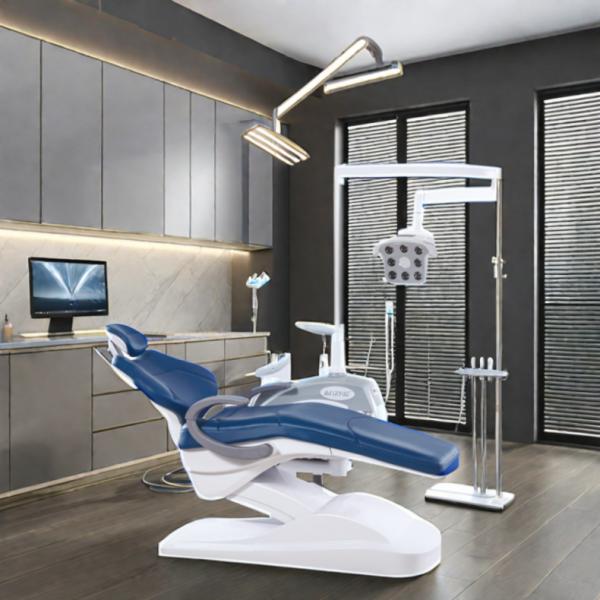 Синий цвет стоматологическое лечение кресло единицы Мобильный приборный трей дизайн стоматологический стул с воспоминаниями