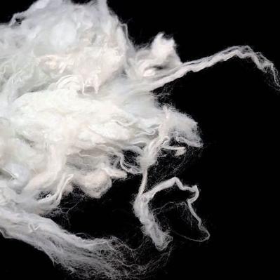 Chama da fibra de grampo de rayon viscoso - retardador para produtos de higiene descartáveis