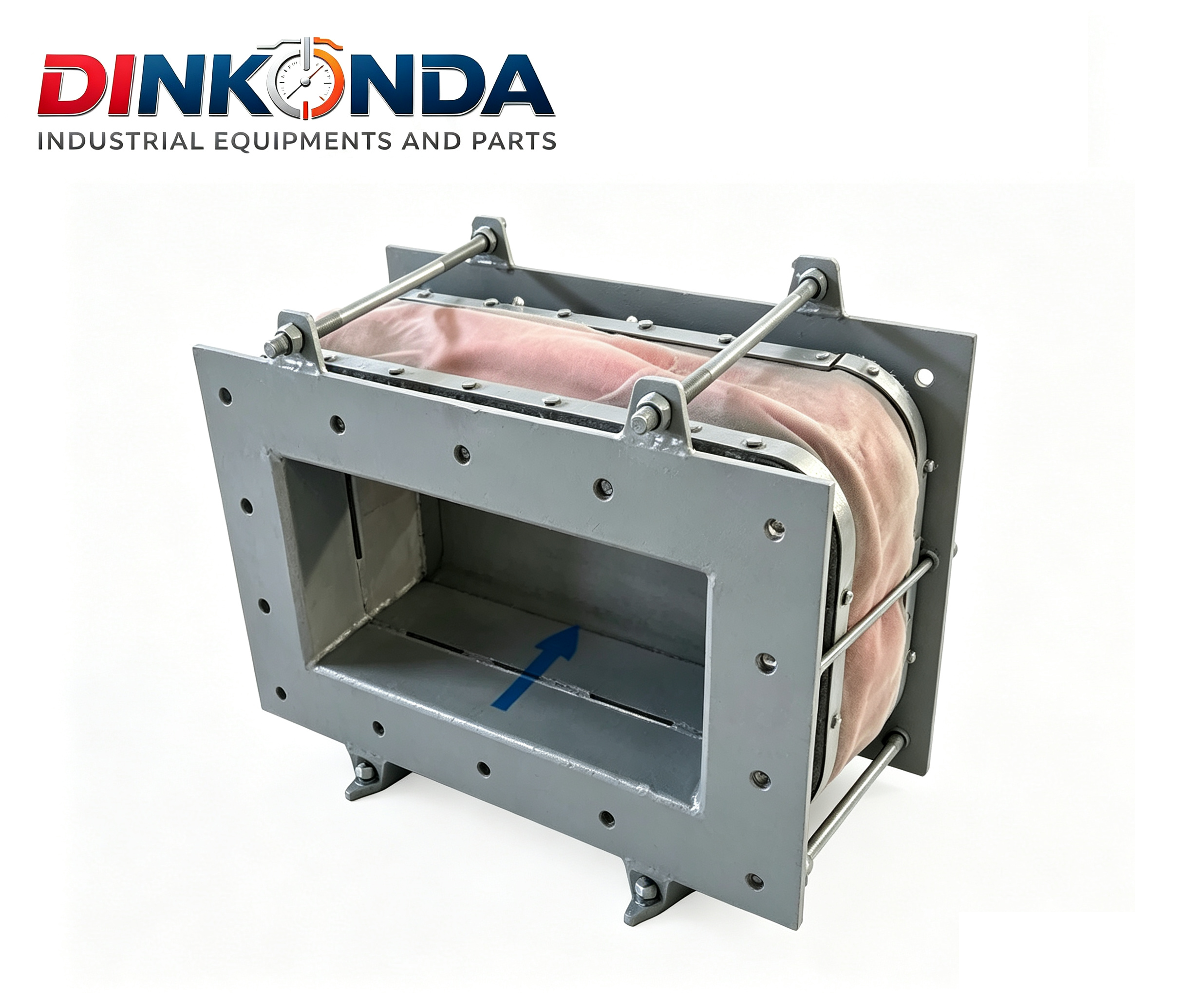 24V High Temperature Power Plant Expansion Joints Non Metallic Flexible duct