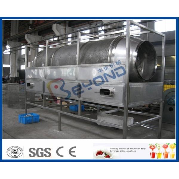Fruit Juice Processing Fruit Washing Equipment , Fruit And Vegetable Purifier