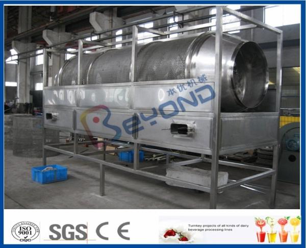 Equipamento de lavagem do fruto do processamento de suco de fruto, purificador das frutas e legumes