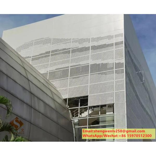 Aluminum Pattern Panel Facade Cladding Metal Sheet External decoration