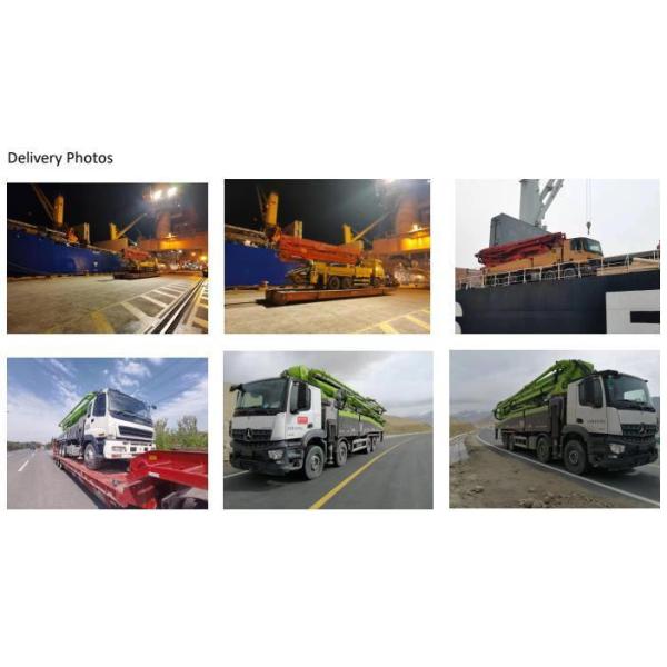 14150*2500*3950 Оранжевый 2018 54м Бетонный насос Грузовик монтированный насос Подержанная тяжелая машина Продажа