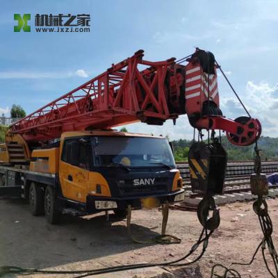 Guindaste de caminhão usado 50ton 58,5m usado Sany QY50C caminhão guindaste móvel usado