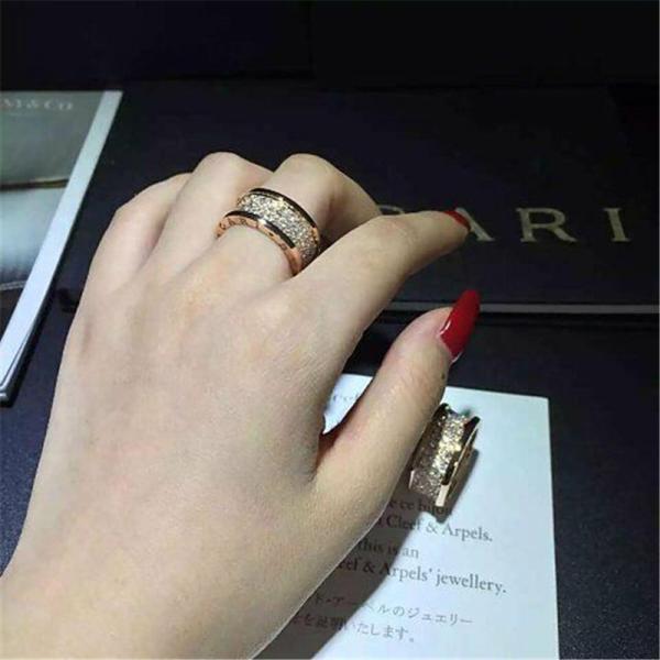 Luxury jewe factory B.zero1  series  ring 18k white gold yellow gold rose gold diamond ring