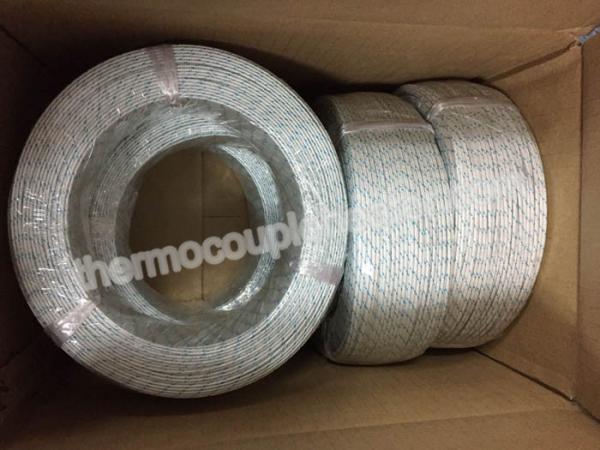 24 tipos de cabo de compesação luva do par termoelétrico Calibre de diâmetro de fios da fibra de vidro da isolação de J