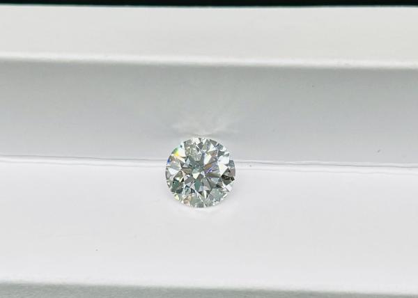 18K White Gold Ring With Round Cut CVD Lab Grown Diamond 1ct Pave Style Engagement Ring