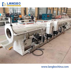PE Pipe Extrusion Line for Large Diameter Water Supply with Single Screw and 1600-3200mm Coiling Range