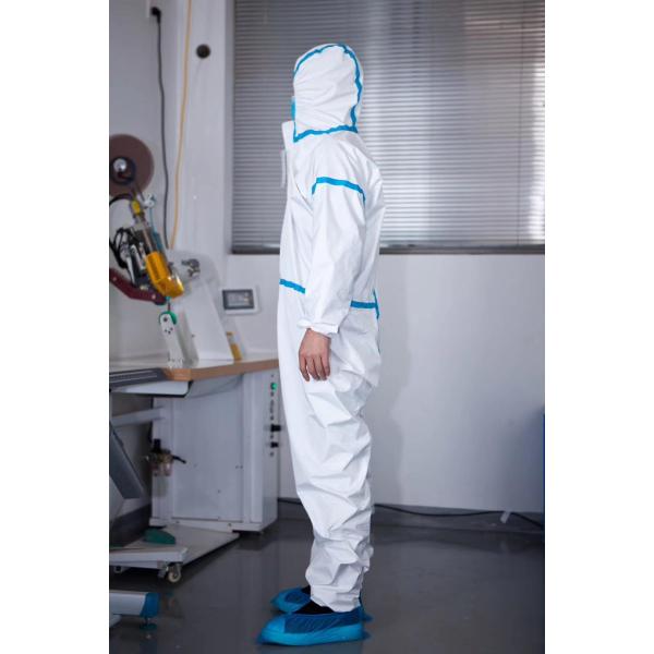 CE Medical Isolation Clothing Sterilized High Filtration Capacity XS-XXL
