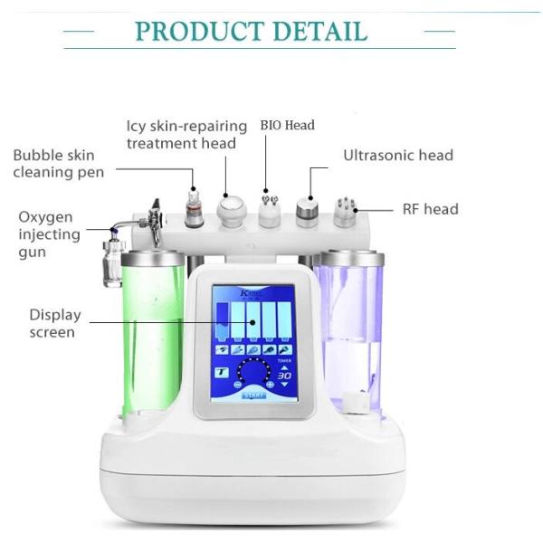 Multi Functional Hydra Aqua Peel Facial Machine For Skin Deep Cleaning