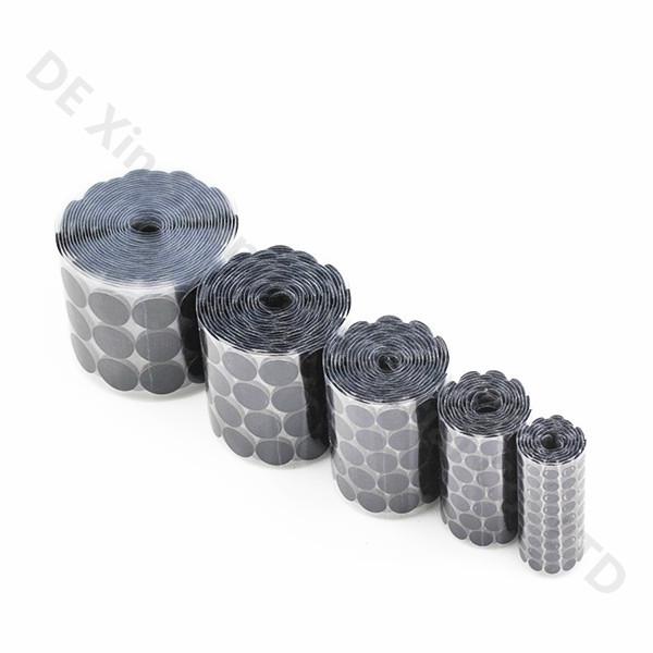 Soft Nylon Injection Hook , 25mm  Hook Tape Black Baby Dipers