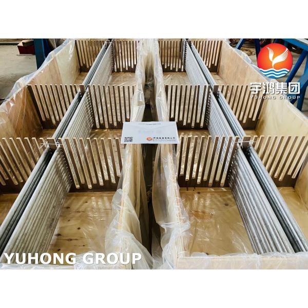 Equipamento de refrigeração de tubos de flexão em aço inoxidável ASTM A213 TP316L