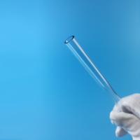 Le cérium rond clair a enduit le tube d'écoulement simple de laser de trou de quartz
