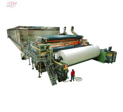 Linha linha da fatura de papel A4 de produção do papel de impressão