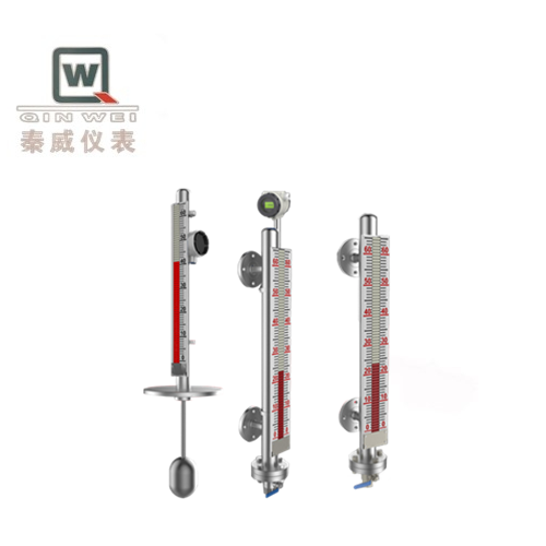 Side Mounted Magnetic Flap Level Gauge Power Boiler Industry Type