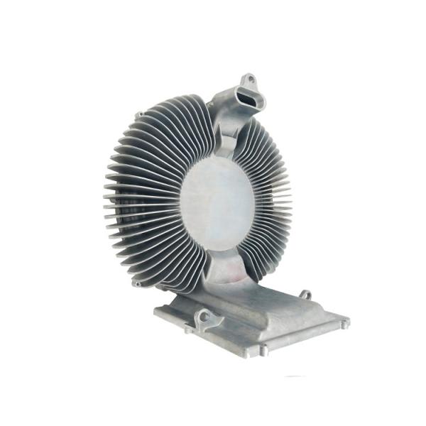 Dispensador de calor de alumínio fundido em prata Dispensador de calor eletrônico compacto