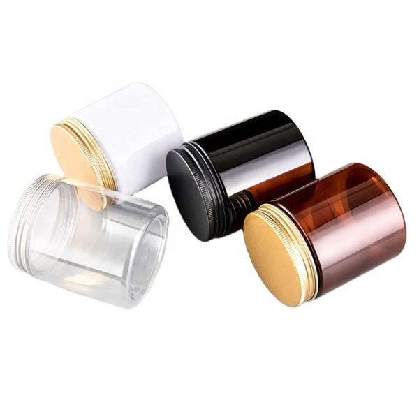 Parafuso preto reciclável no frasco 3ml 5ml 10ml do creme de cara do tampão