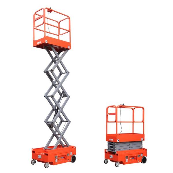 320kg 12m Self Propelled Scissor Lift Mobile Hydraulic Lift Platform