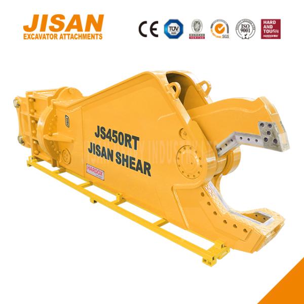 Powerful Excavator Metal Shears With Up To 1500T Cutting Force And Increased Cylinder Size For Heavy Duty Work