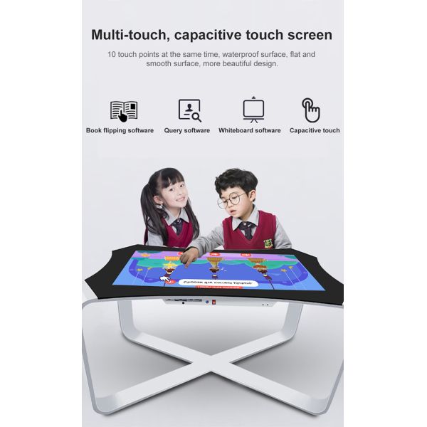 43 inch Smart Touch Table Lcd Table Smart Windows Interactive Multitouch Lcd Computer Advertising Screen