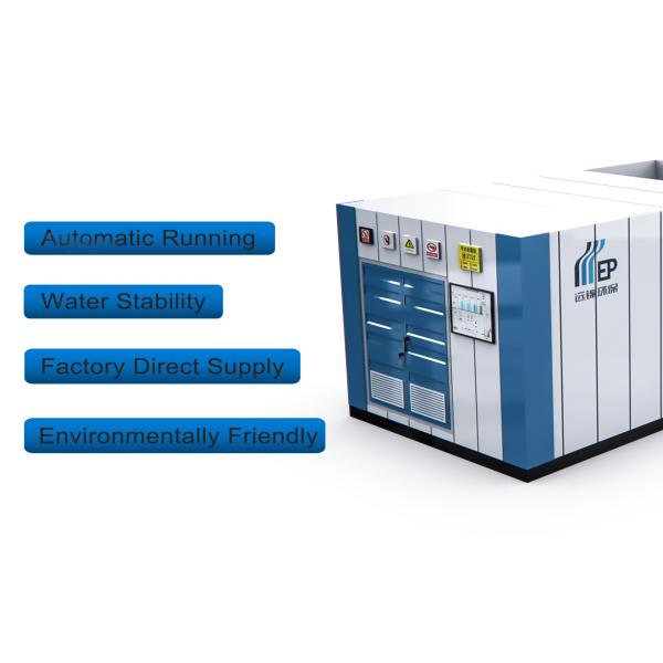 150m3/D Полностью автоматическое оборудование MBR для очистки сточных вод для школьной канализации