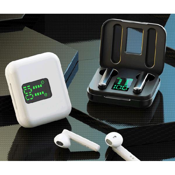 Fashion 300mAh 5.0 Mini TWS Wireless Bluetooth Earphones stereo Headset with mic