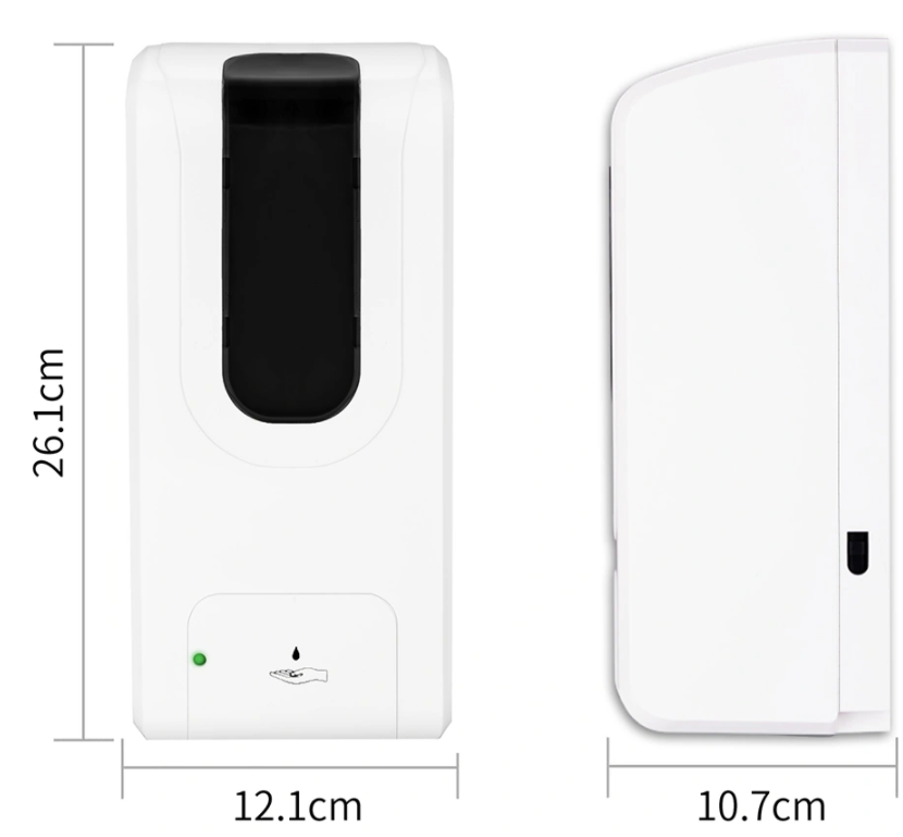 Распределитель дезинфицирующего средства руки алкоголя IPX4 300mAH 33oz