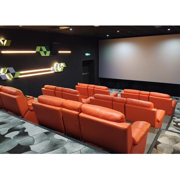 BS5852 Public Theater Seating Premium PP Cover With Cusion