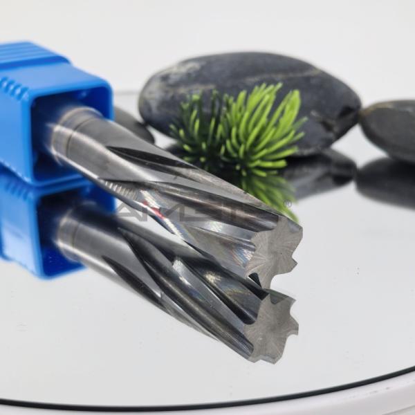 Solid Carbide Reamer Ultra Fine Micro Cutting Reamer For High Precision Hole Finishing