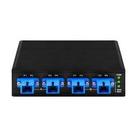 D2*2B SM MM Industrial Fiber Bypass Switch SC Connector DC24v para proteção
