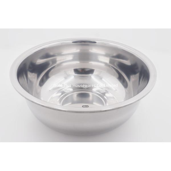 38cm 480g Stainless Steel Wash Basin For Kitchen