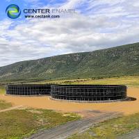Água de esgoto Água residual Tanques de armazenamento 18000m3 Anti-aderência