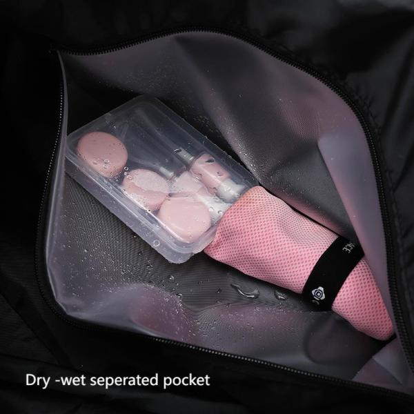 Ярко окрашенная спортивная сумка из нейлона с регулируемыми ремнями