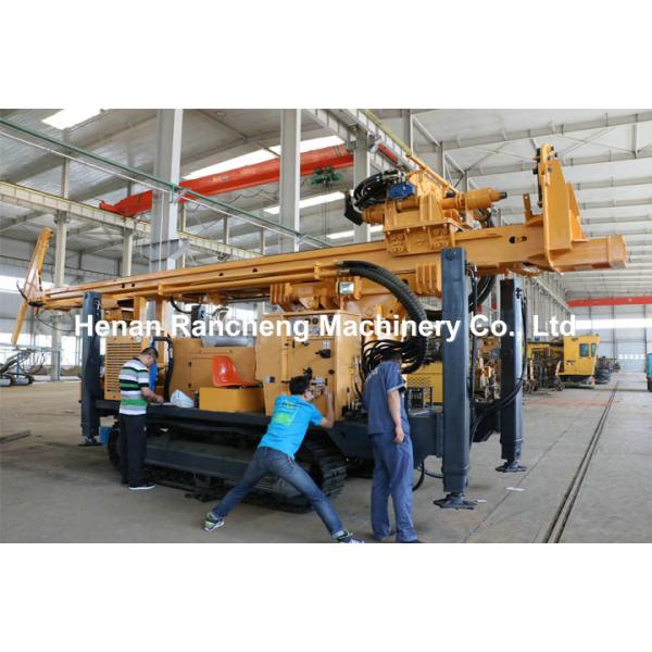 400m Drilling Depth 89mm Drill Rod Water Well Drilling Machine 97KW Rated Power