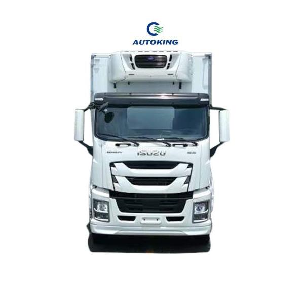 Insulated Transport Truck 10tons 6*4 Refrigerated Truck Freezer Truck For Sale