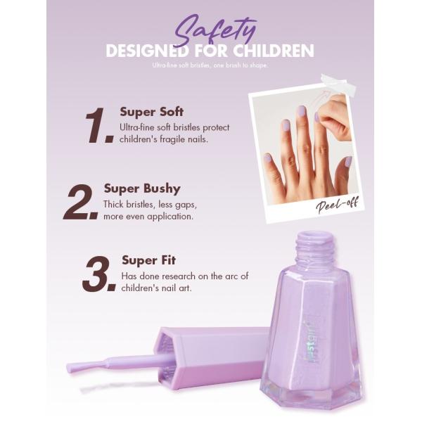 OEM ODM Children Water Base Nail Polish Sensitive Skin Friendly