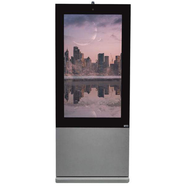 65 Inch Outdoor LCD Screen Advertising Kiosk Floor Standing IP65 Waterproof
