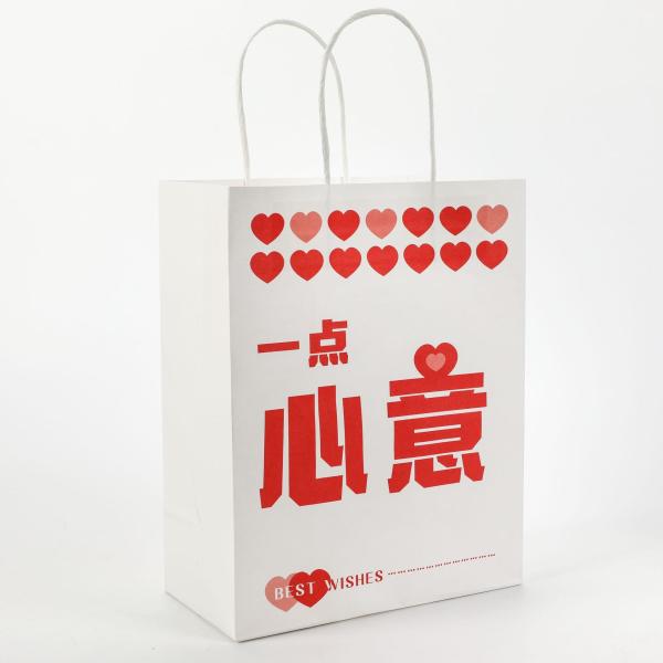 Reasonable Coffee Drink Takeout Twist Kraft Paper Bag Customized Logo Customized Size