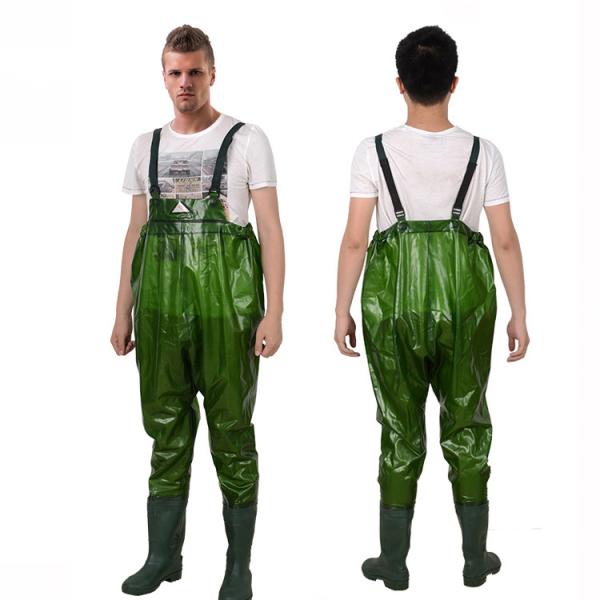 Verte ou de couleur différente 100% en PVC Taille Vagues de pêche réglables et confortables