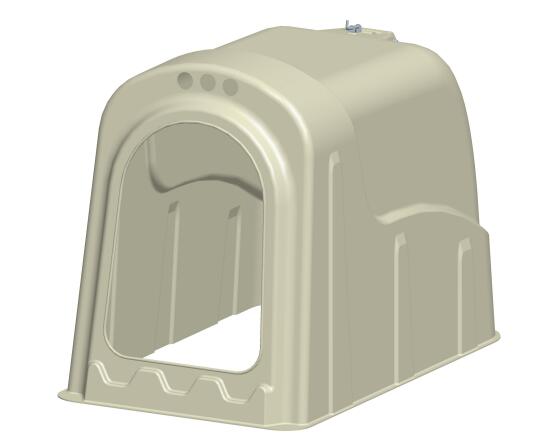 NTG103 Hutches икры молокозавода держателей L78in фронта 2