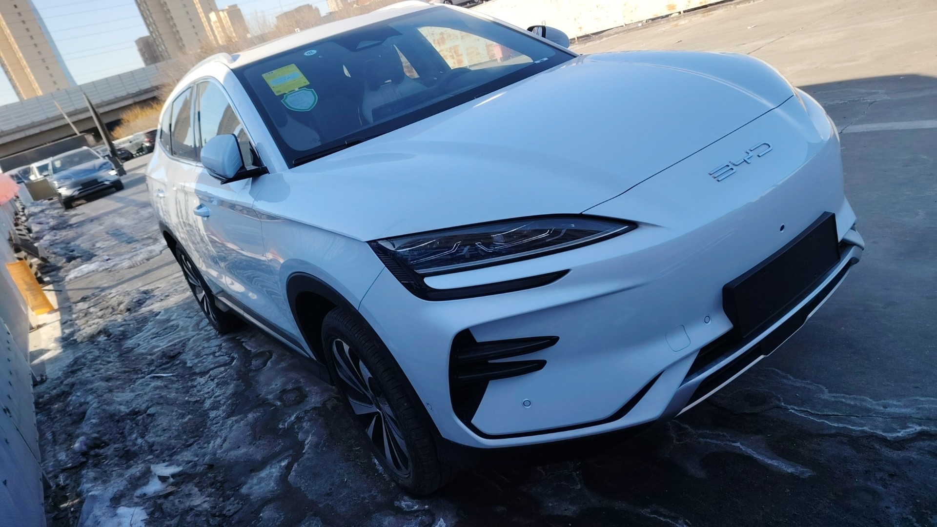605 км Byd Song Plus EV Cars Флагманская версия Новая энергия Электрическое транспортное средство 4 колеса Быстрая зарядка