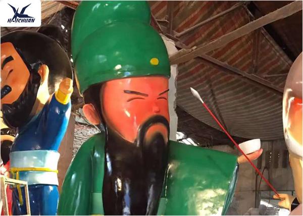 Life-size Fiberglass Figure Statue With Cartoon Shape For Cinema Hall Decoration