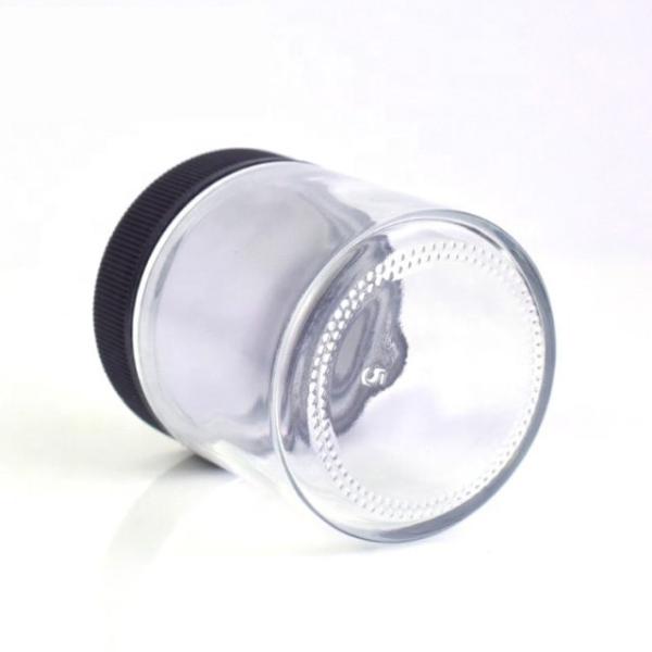 Clear Glass Child Resistant Jars 3 Oz 1 Ounce Glass Jar Child Resistant