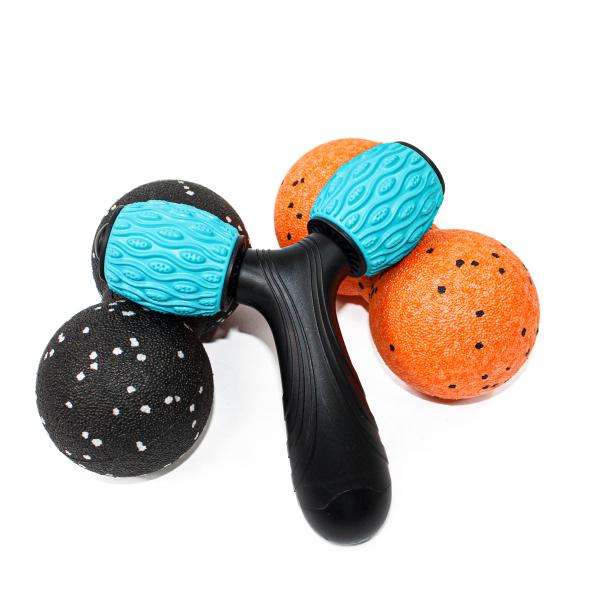 EPP Facial Foam Massage Balls Peanut Gym Equipment 8 X 16CM Exercise Roller Balls