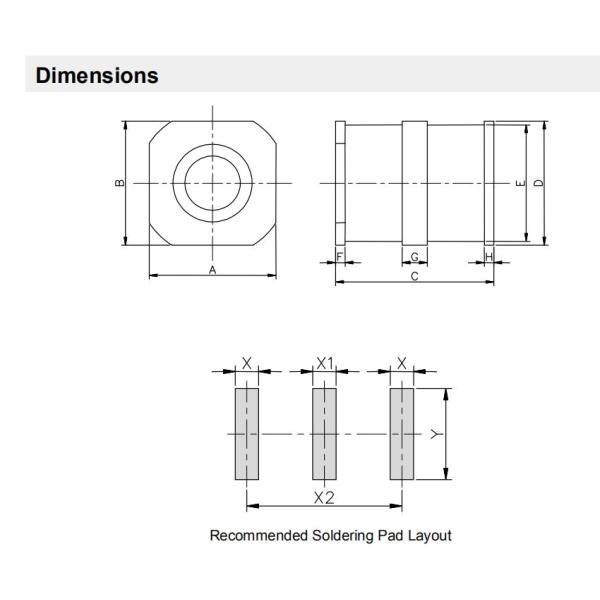 Arrester ограничителя перенапряжения GDT нагнетательной трубы 75V 90V 150V 230V 250V 350V 420V 470V 600V 10KA 8x10mm газа 3RB-8S