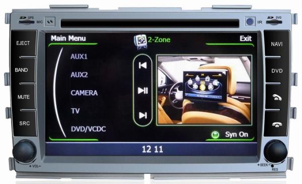 Ouchuangbo Car Stereo Sat Navi Headunit For Kia Forte 2008-2011 3G WiFi 1080P CPU 1GHz RAM 512M