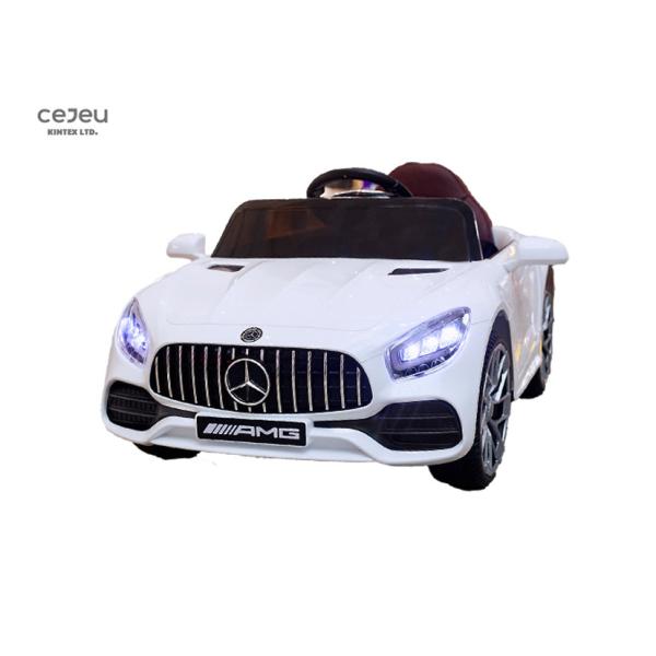 Kids 6V4AH Remote Control Electric Car With LED Lights And Music