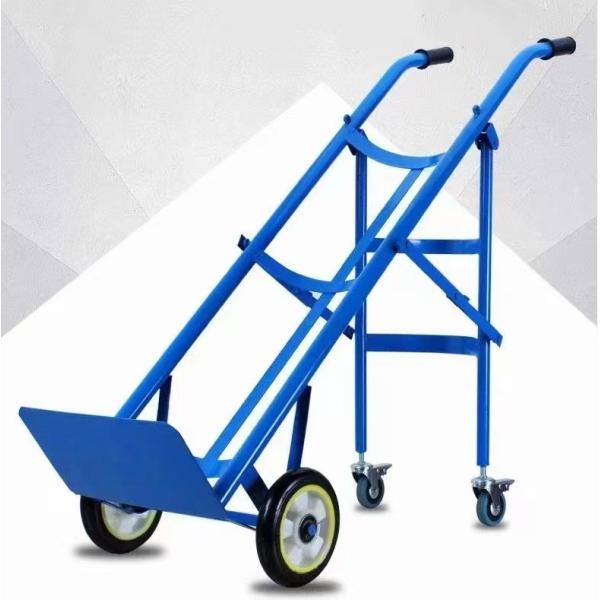 Wellcare Medical Oxygen Cylinder Cart, Chrome, 12 Cylinder
