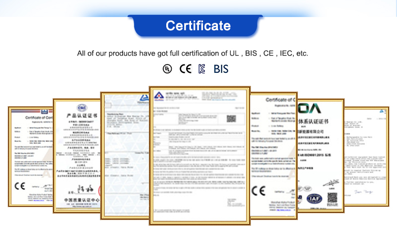 LCD показывает батарею фосфорнокислого железа лития батареи 12V 500Ah 4S туриста RV