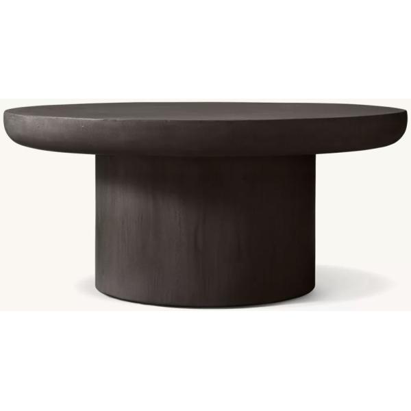 Customizable Size Modern Side Table Furniture for Living Room  white and wood coffee table